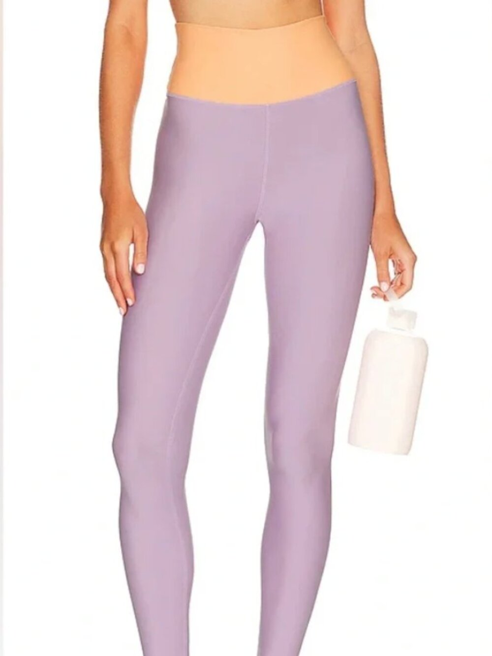 WeWoreWhat High Rise Legging in Fair Orchid & Peach Cobbler Small S revolve